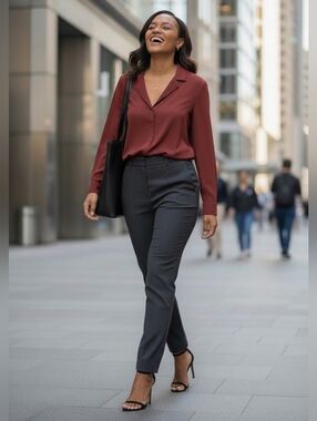 Wilfred Aritzia Blouse XS Dusty Rose Button Front Long Sleeve Minimalist